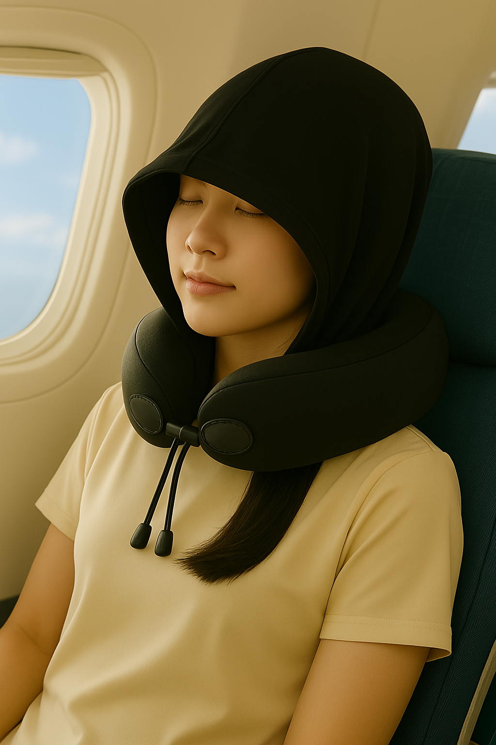 WANDERLUSTᴴᴷ - Hooded Neck Travel Pillow